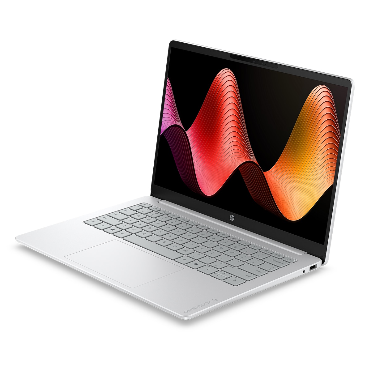 Portátil HP OmniBook 3 14-ht0007nsx, Intel Core Ultra 5 225U, 8GB, 512GB SSD, 14", W11, Sin cargador Plata-4