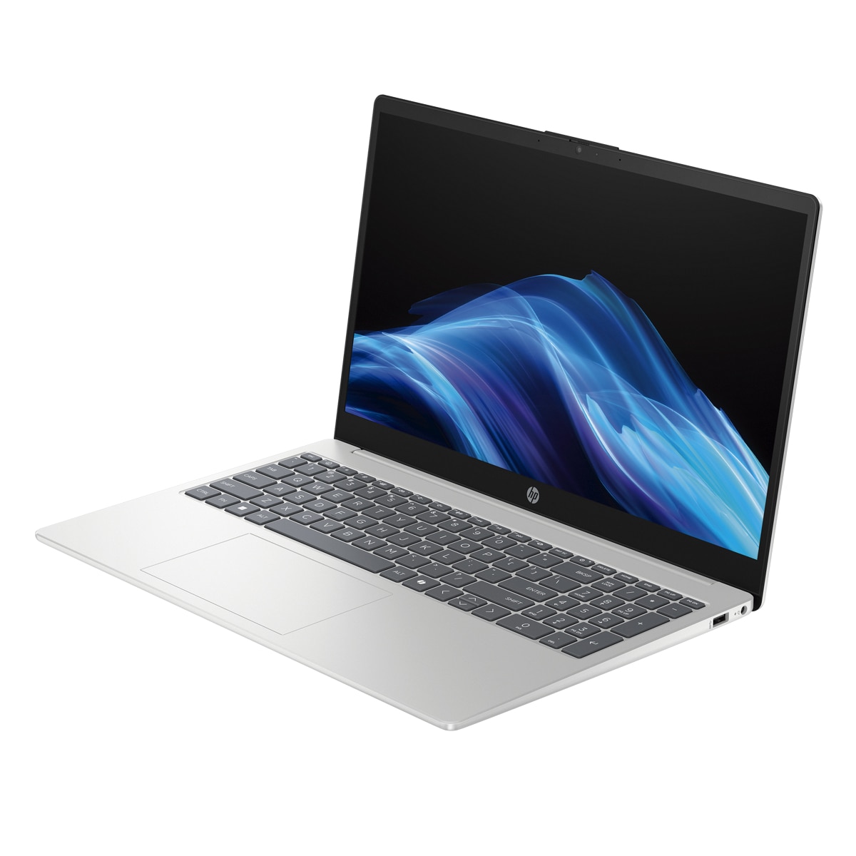 Portátil HP 15-fd1011nsx, Intel Core 7 150U, 16GB, 512GB SSD, 15,6", W11, Sin cargador Plata-4