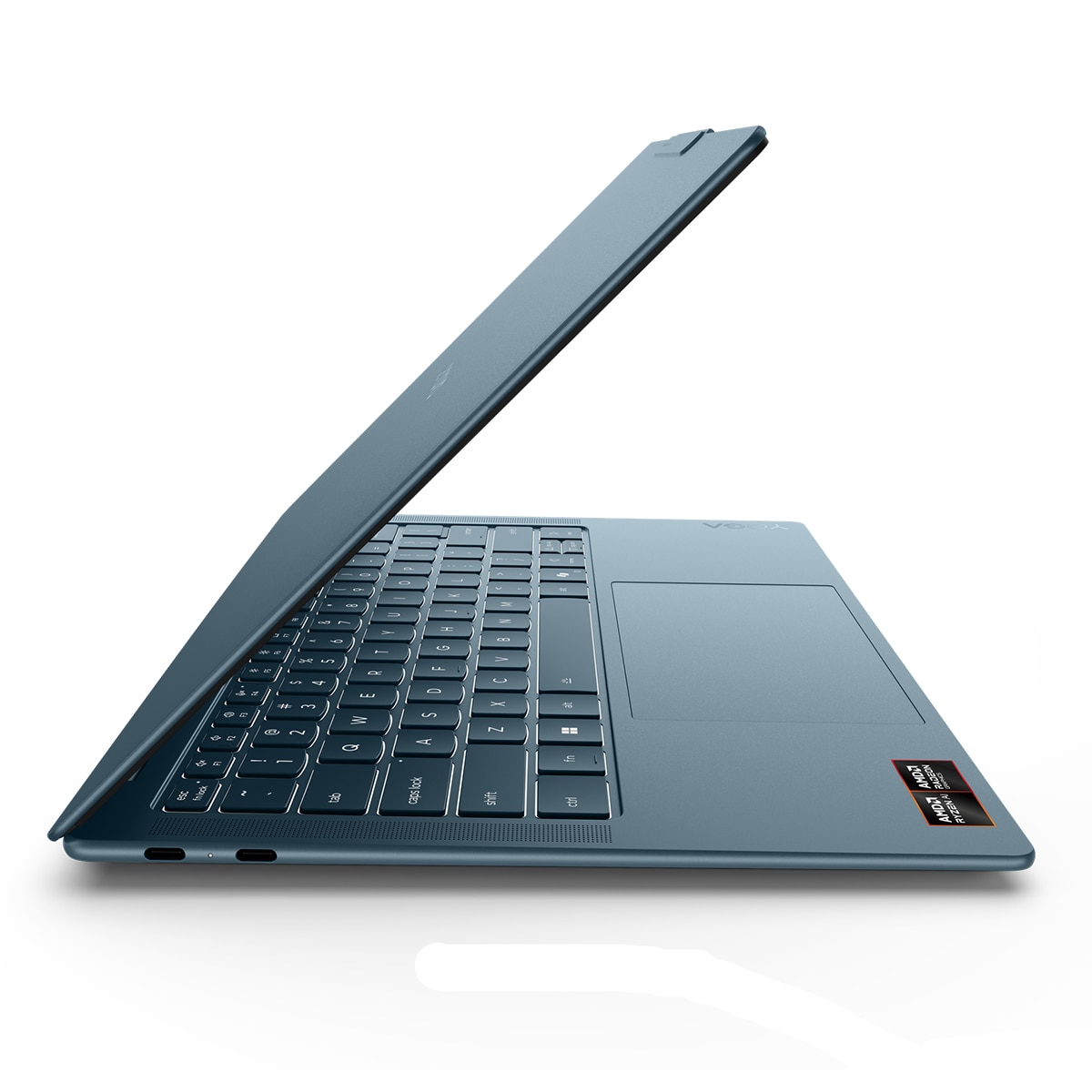 Portátil Lenovo Yoga Slim 7 14AGP11, Copilot+ PC, Ryzen AI 7-445, 32GB, 1TB SSD, 14" OLED, W11 Verde azulado-3