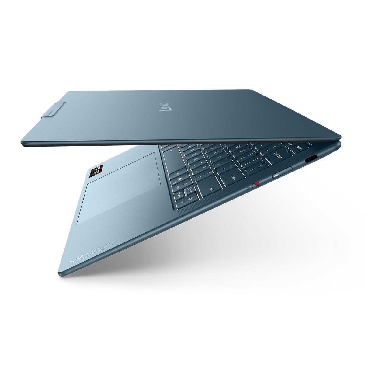 Portátil Lenovo Yoga Slim 7 14AGP11, Copilot+ PC, Ryzen AI 7-445, 32GB, 1TB SSD, 14" OLED, W11 Verde azulado-6