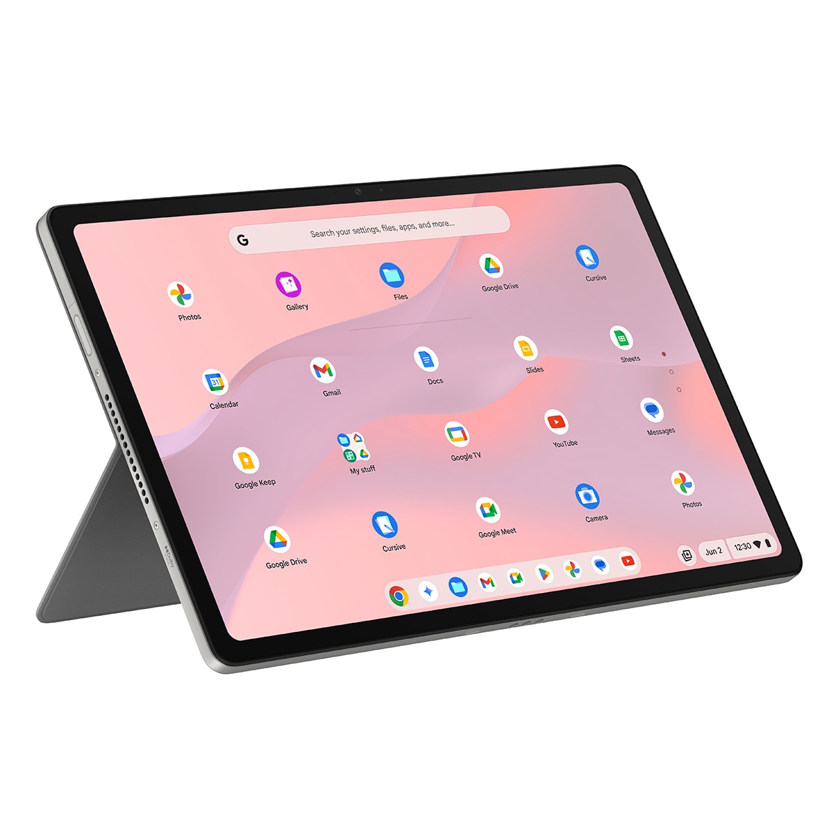 Portátil ASUS Chromebook CM3206DM4A-TR0019, MediaTek Kompanio 540, 8GB, 128GB eMMC, 12,1", ChromeOS - Titanio Titanio-2