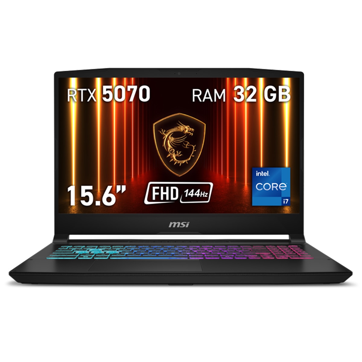 Imagen 0 de Portátil Gaming MSI Katana 15 HX B14WGK-464ES, Intel Core i7-14650HX, 32GB, 1TB SSD, Nvidia GeForce RTX 5070 8GB, 15,6", W11