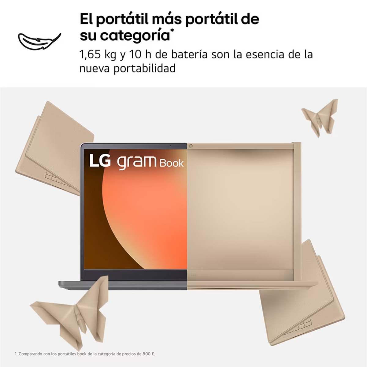 Portátil LG gram book 15U50T-G.AA56B, Intel Core i5-1334U, 16GB, 512GB SSD, 15,6", W11 Plateado-4