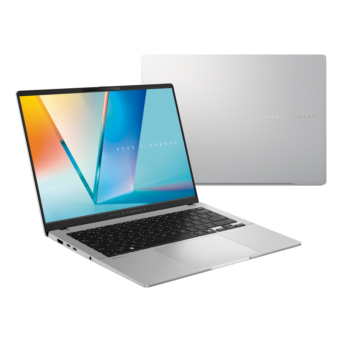 Portátil ASUS Vivobook S14 OLED S5406SAL-SF312W Copilot+ PC, Intel Core Ultra 5 226V, 16GB, 512GB SSD, Arc Graphics 130V, 14", W11 Plata / Gris-6