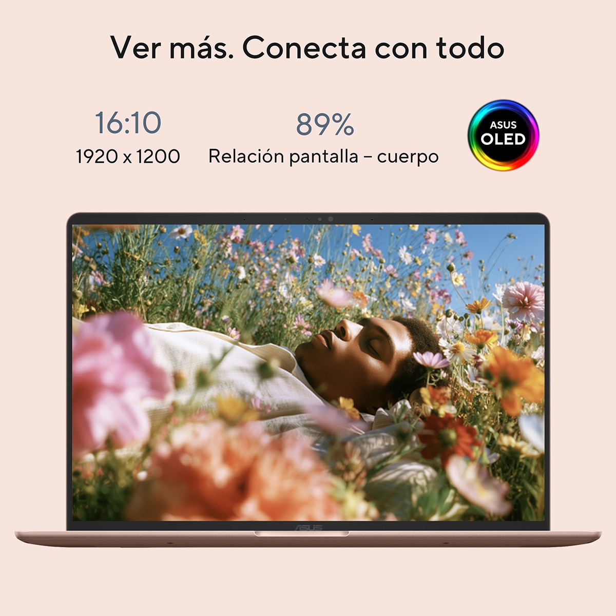 Portátil ASUS Zenbook 14 OLED UX3480AA-SU114W, Intel Core Ultra 7-355, 24GB, 512GB SSD, 14", W11 - Artic Blue Artic Blue-11