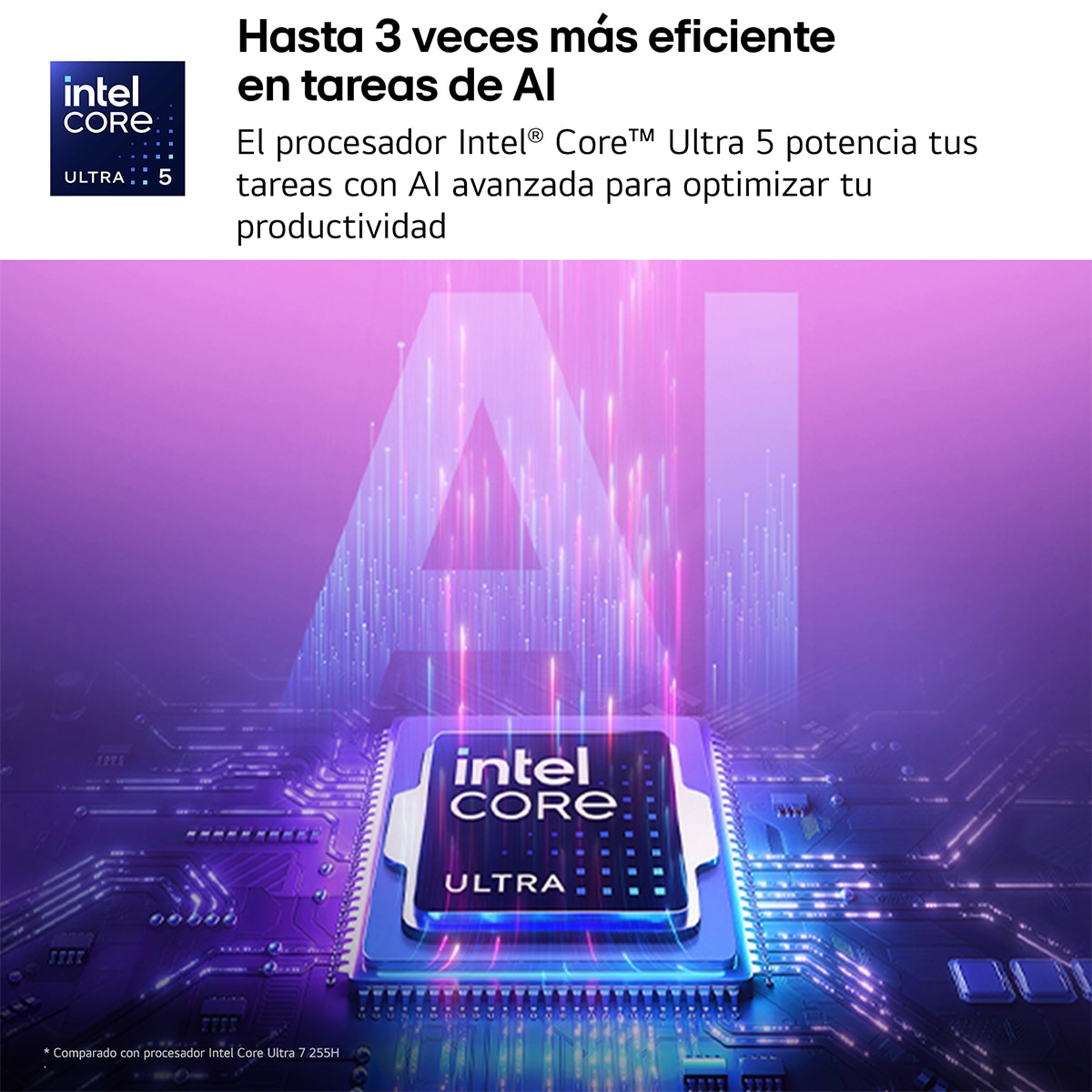 Portátil LG gram 14ZB90S-G.AA55BN, Intel Core Ultra 5-115U, 16 GB, 512 GB SSD, 14", W11 - Negro carbón Negro carbón-7