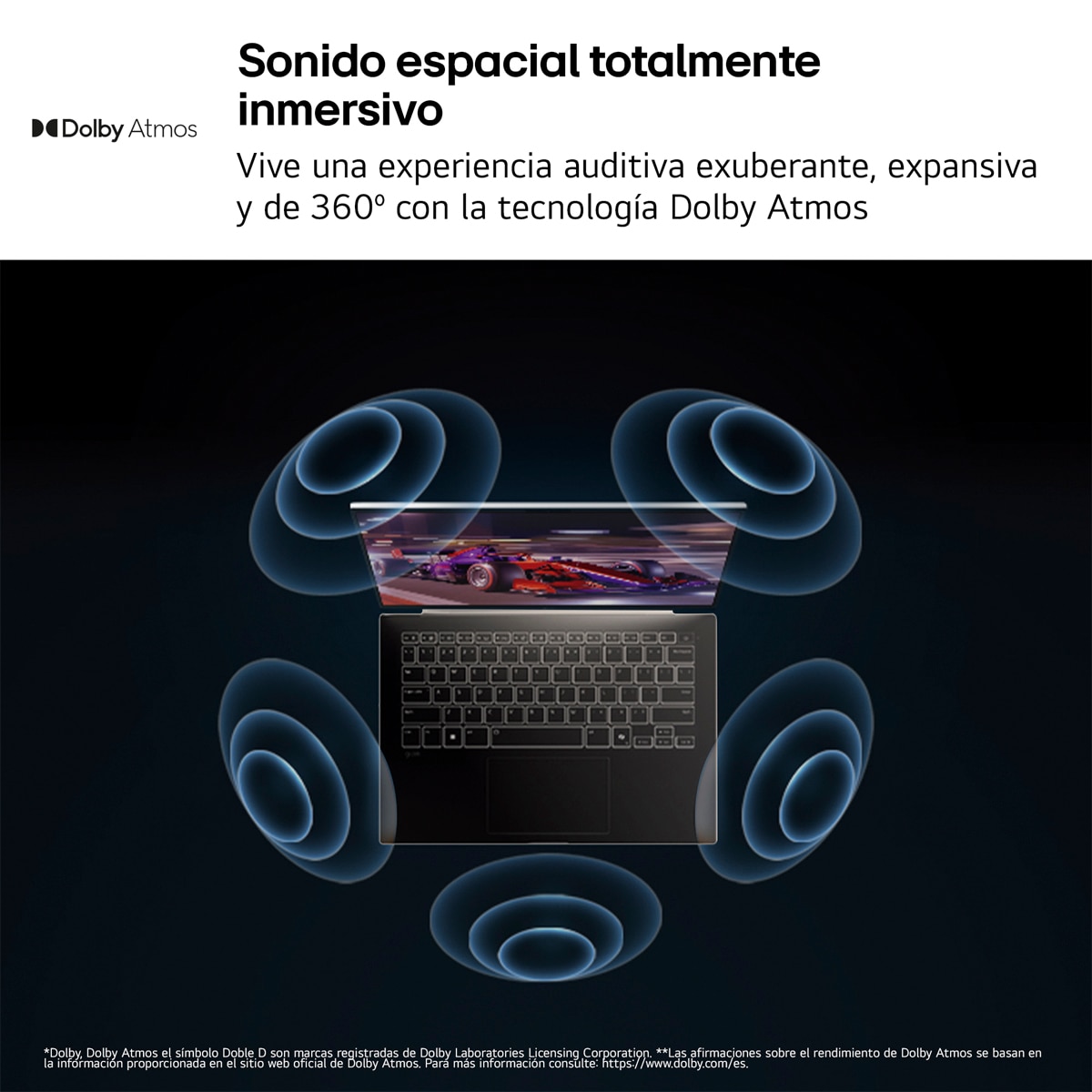 Portátil LG gram Pro 16ZD90U-G.AX85BN, Copilot+ PC, Intel Core Ultra 7 355, 32 GB, 512 GB SSD, 16", Sin Sistema Operativo - Negro carbón Negro carbón-9