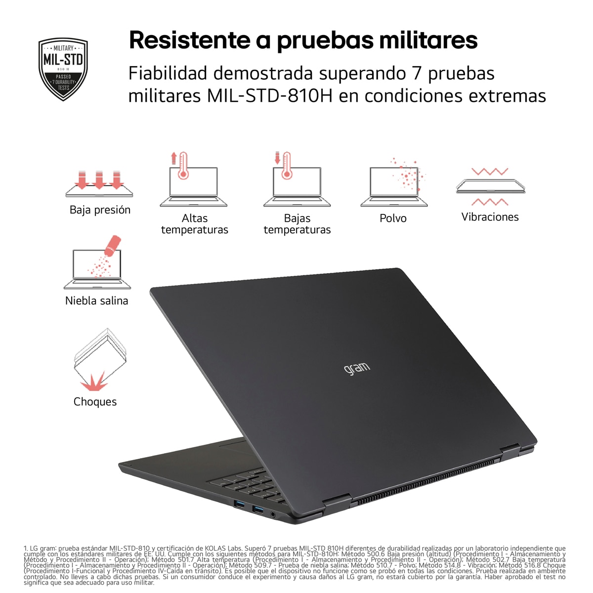 Portátil LG gram 17Z90TL-G.AU99BN, Copilot+ PC, Intel Core Ultra 9 288V, 32 GB, 1 TB SSD, 17", W11 - Negro carbón Negro carbón-5