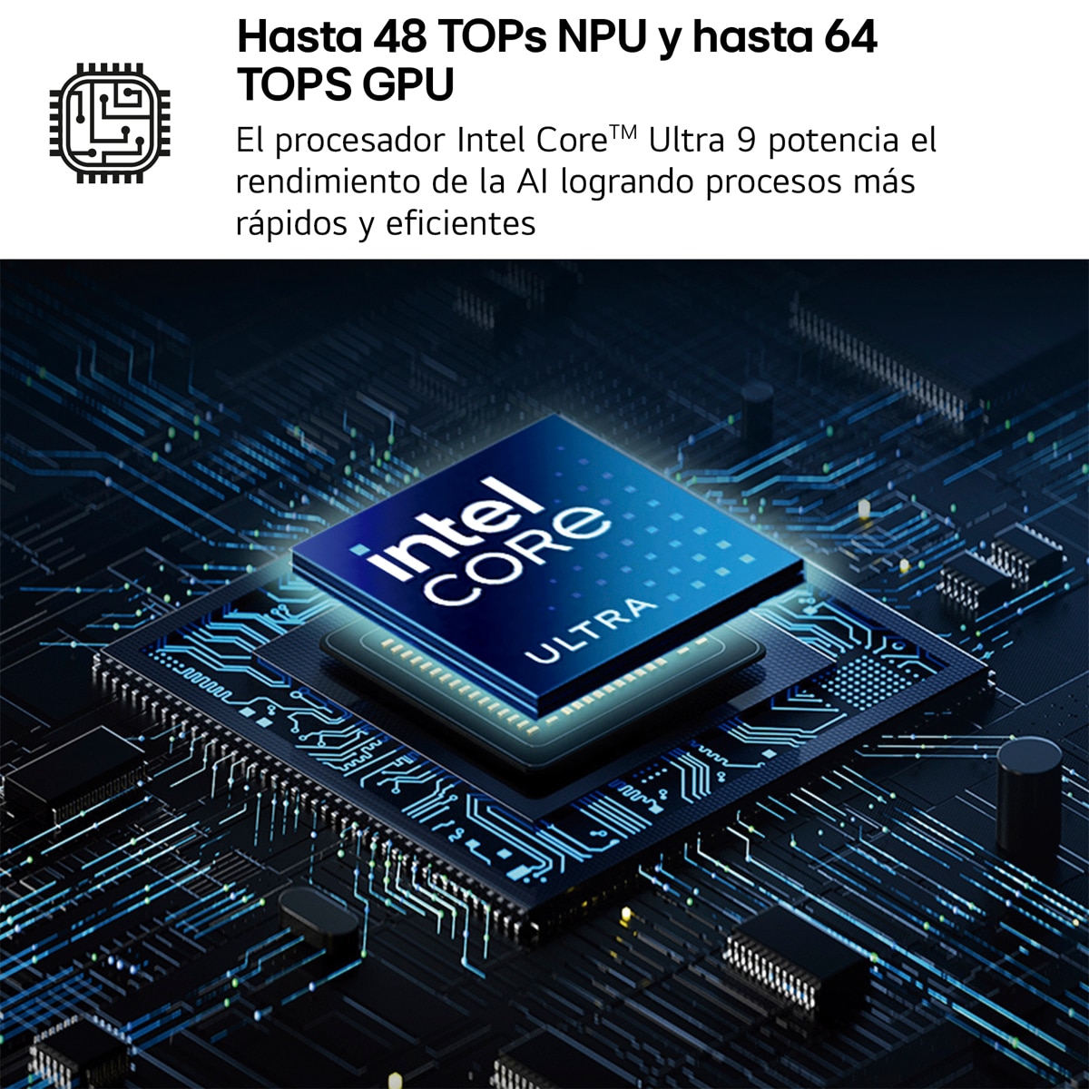 Portátil LG gram 17Z90TL-G.AU99BN, Copilot+ PC, Intel Core Ultra 9 288V, 32 GB, 1 TB SSD, 17", W11 - Negro carbón Negro carbón-8