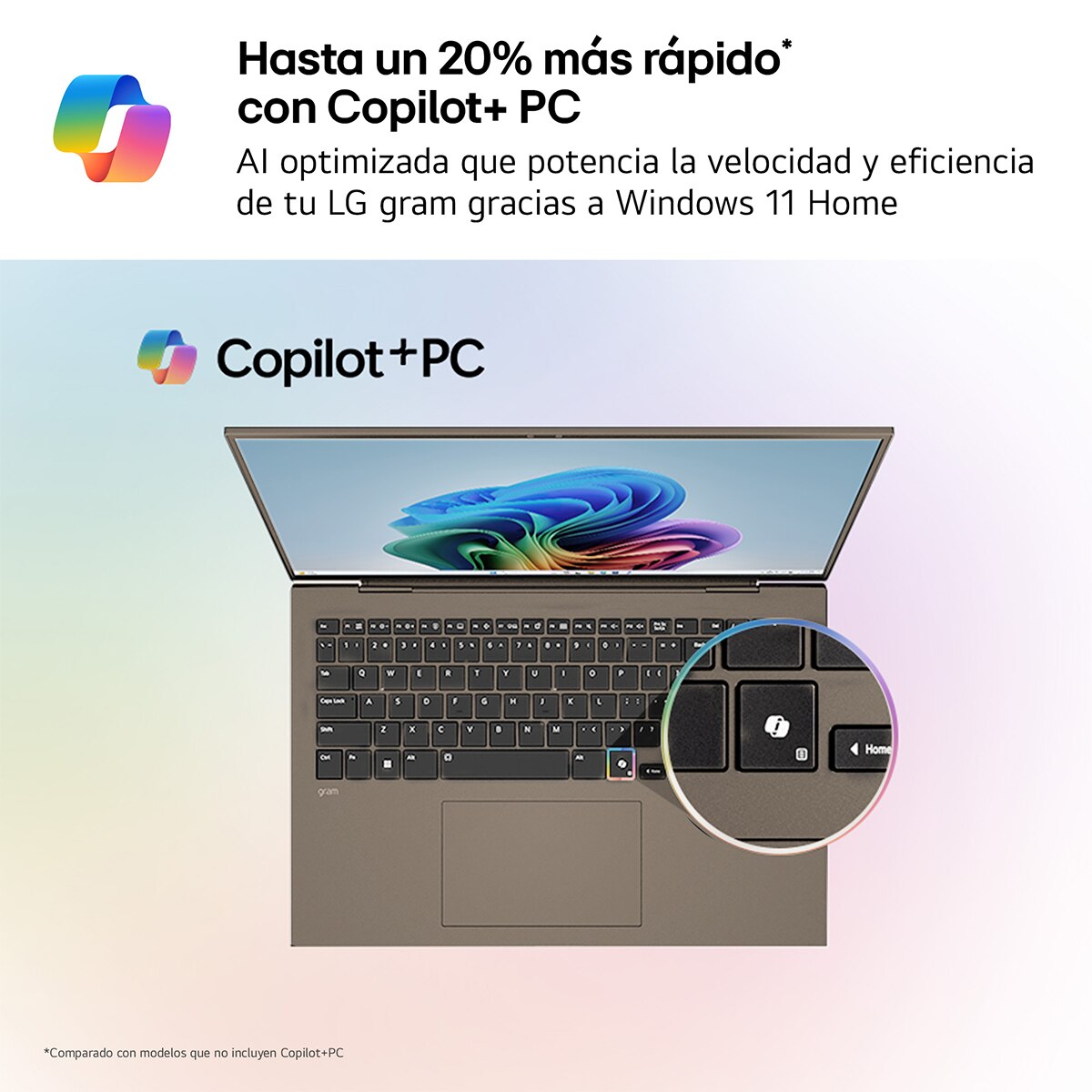 Portátil LG gram Pro 17Z90UB-H.AU96BN, Intel Core Ultra X9 388H, 32 GB, 512 GB SSD, 17", W11 - Chocolate Chocolate-2