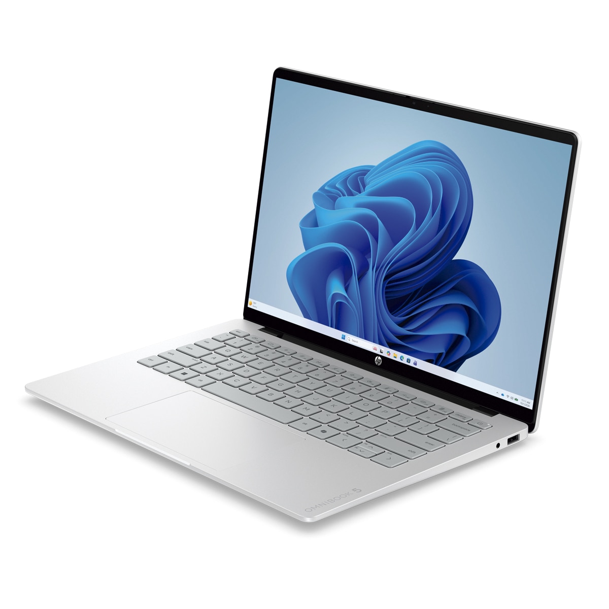 Portátil HP OmniBook 5 14-kf0001nsx, Intel Core 5 315, 12GB LPDDR5X, 512GB SSD, Intel Graphics, 14" OLED, W11 - Plata oscuro Plata oscuro-4