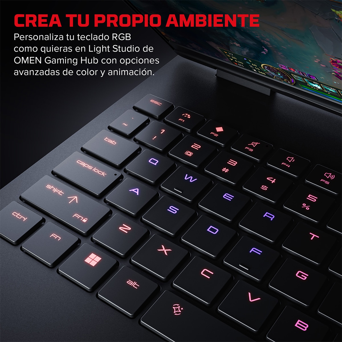 Portátil Gaming HP HyperX OMEN 15-ga0015ns, Intel Core 7 240H, 16GB, 1TB SSD, Nvidia GeForce RTX 5060 8GB, 15,3", Sin Sistema Operativo - Negro Negro-8