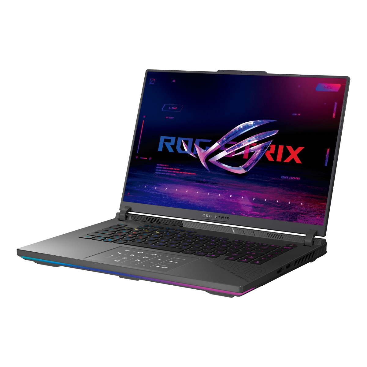 Portátil Gaming ASUS ROG Strix G16 G614FR-TS421, Ryzen 9-9955HX, 16GB, 1TB SSD, Nvidia GeForce RTX 5070 Ti 12GB, 16", Sin Sistema Operativo - Gris eclipse Gris eclipse-6