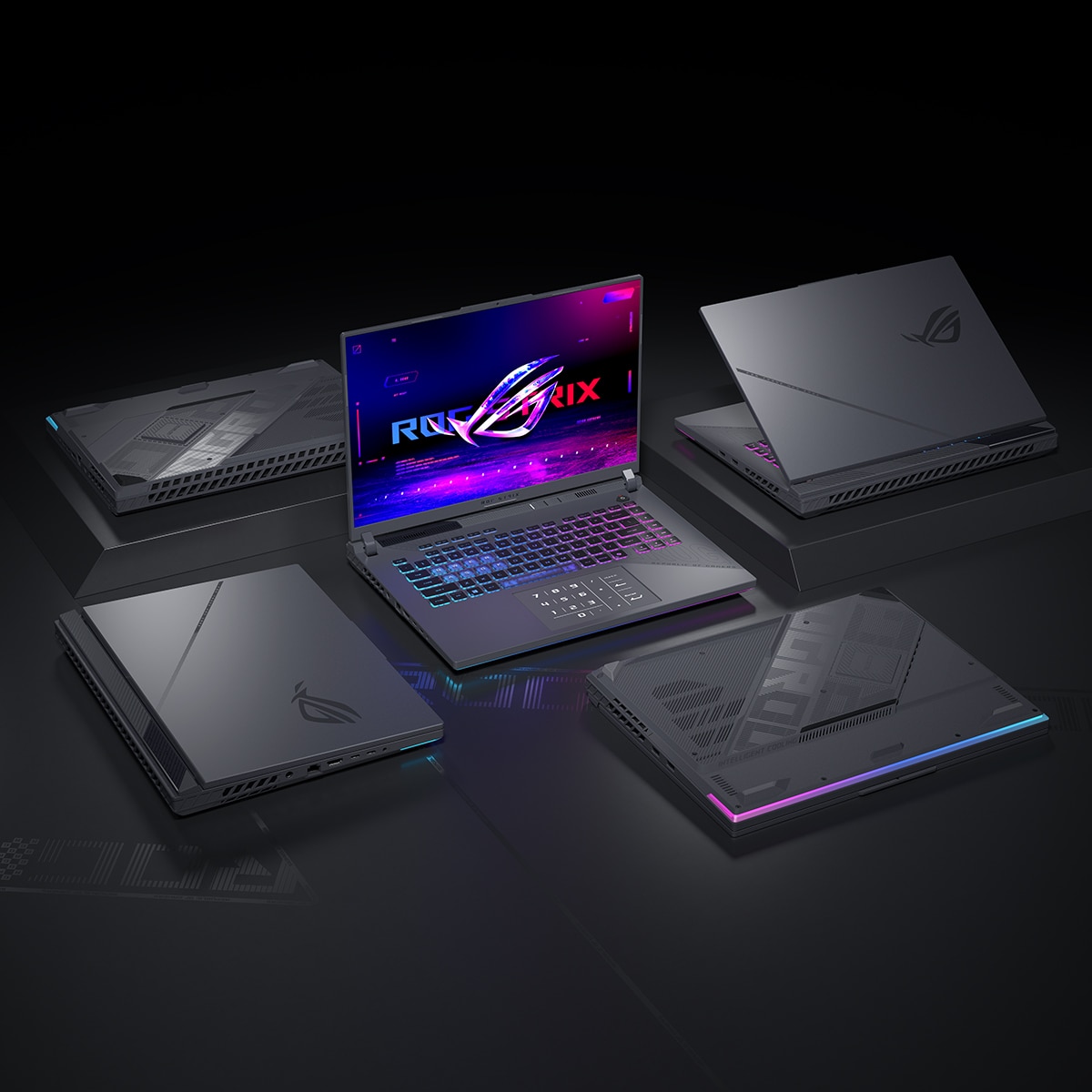 Portátil Gaming ASUS ROG Strix G16 G614FR-TS421, Ryzen 9-9955HX, 16GB, 1TB SSD, Nvidia GeForce RTX 5070 Ti 12GB, 16", Sin Sistema Operativo - Gris eclipse Gris eclipse-10