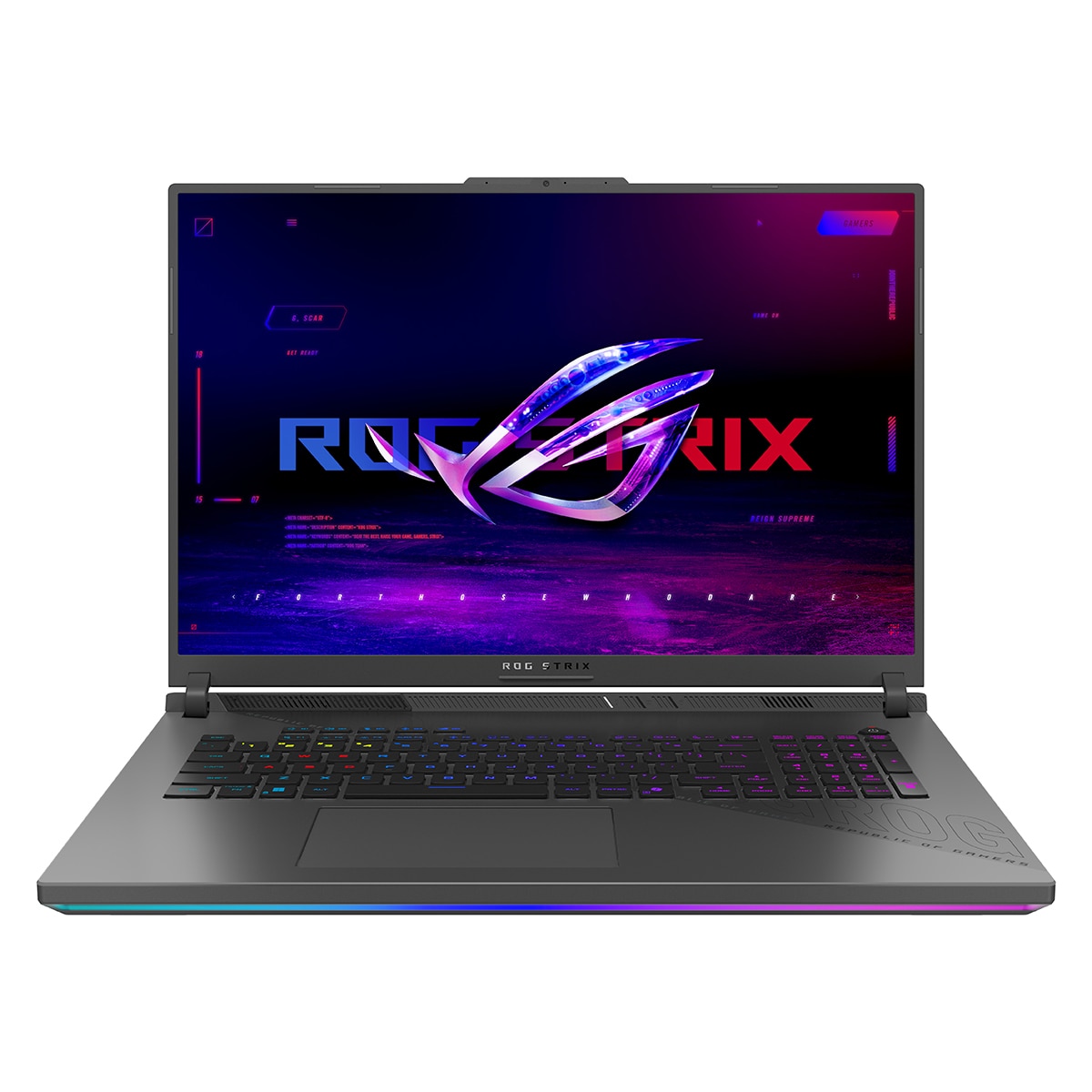 Portátil Gaming ASUS ROG Strix G18 G814PP-S8055, Ryzen 9-8940HX, 32GB, 1TB SSD, Nvidia GeForce RTX 5070 8GB, 18", Sin Sistema Operativo - Gris eclipse Gris eclipse-1