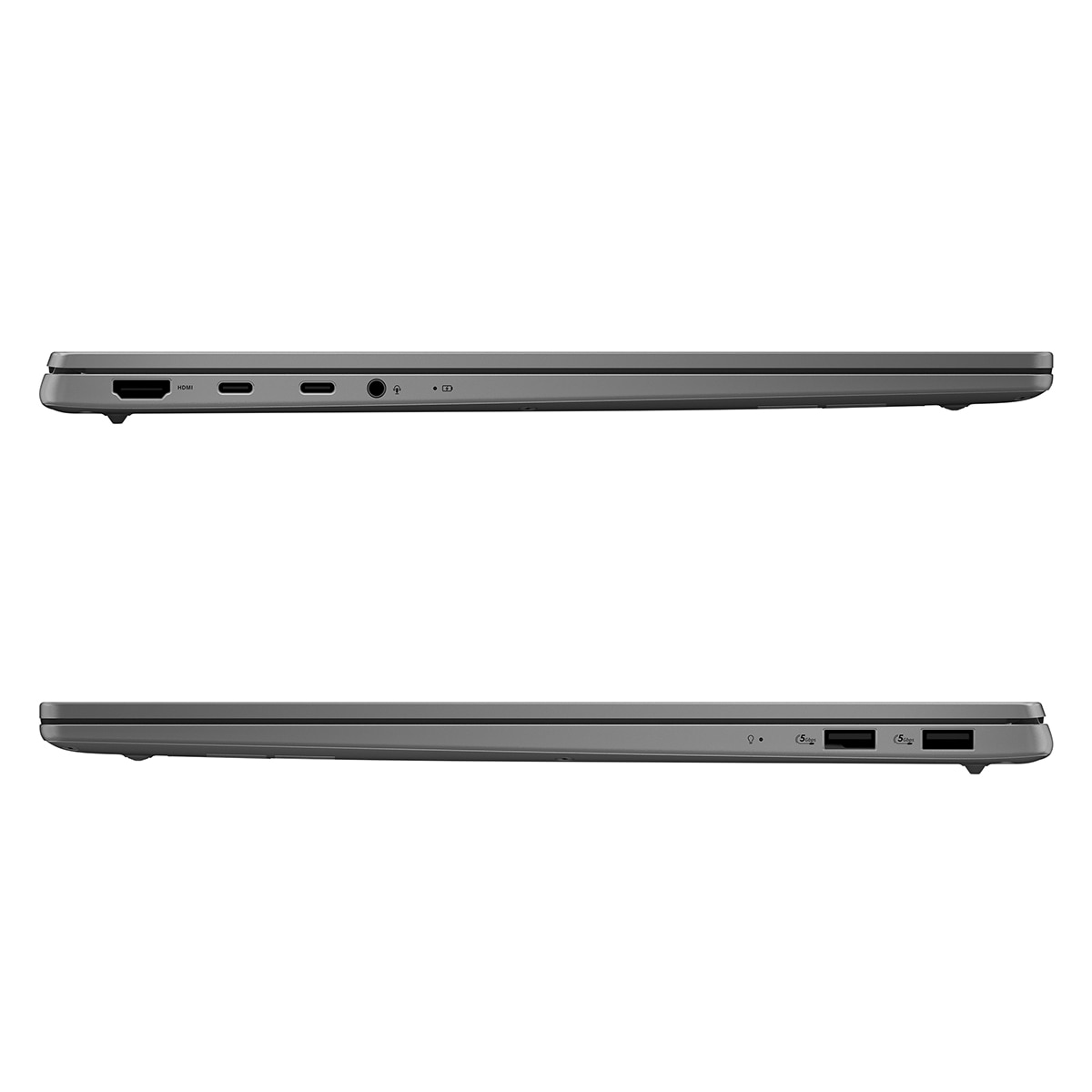 Portátil ASUS Vivobook S16 OLED S5608QA-U3253W, Copilot+ PC, Qualcomm Snapdragon X, 8GB, 256GB SSD, 16", W11 - Gris Gris-6