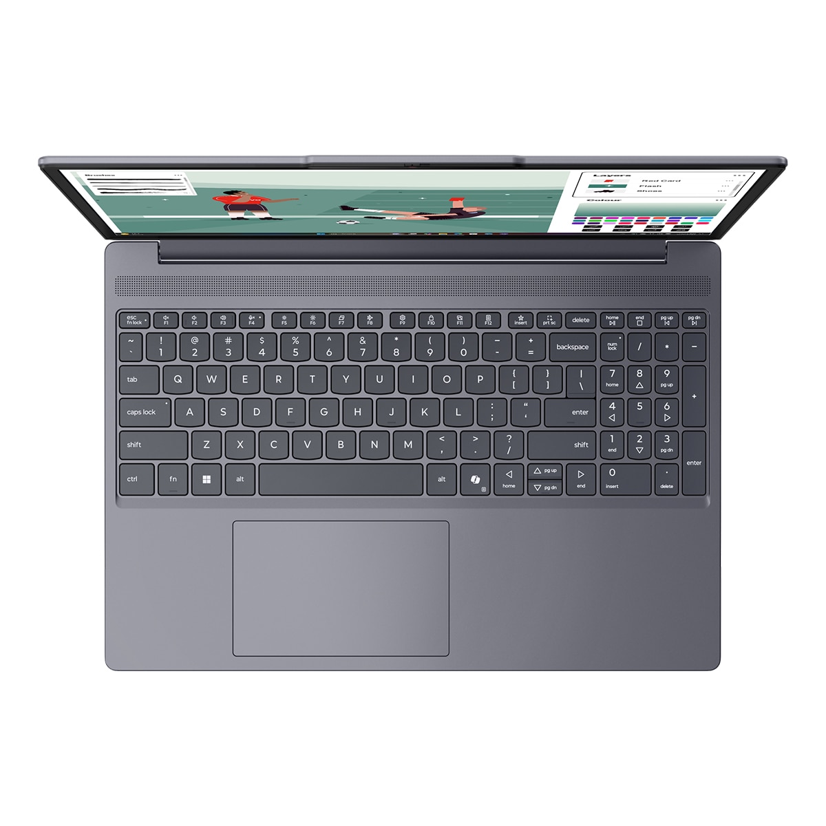 Portátil Lenovo IdeaPad Slim 3 15IPH11, Copilot+ PC, Intel Core Ultra 5 322, 16GB, 512GB SSD, 15,3", W11 Gris Lunar-4