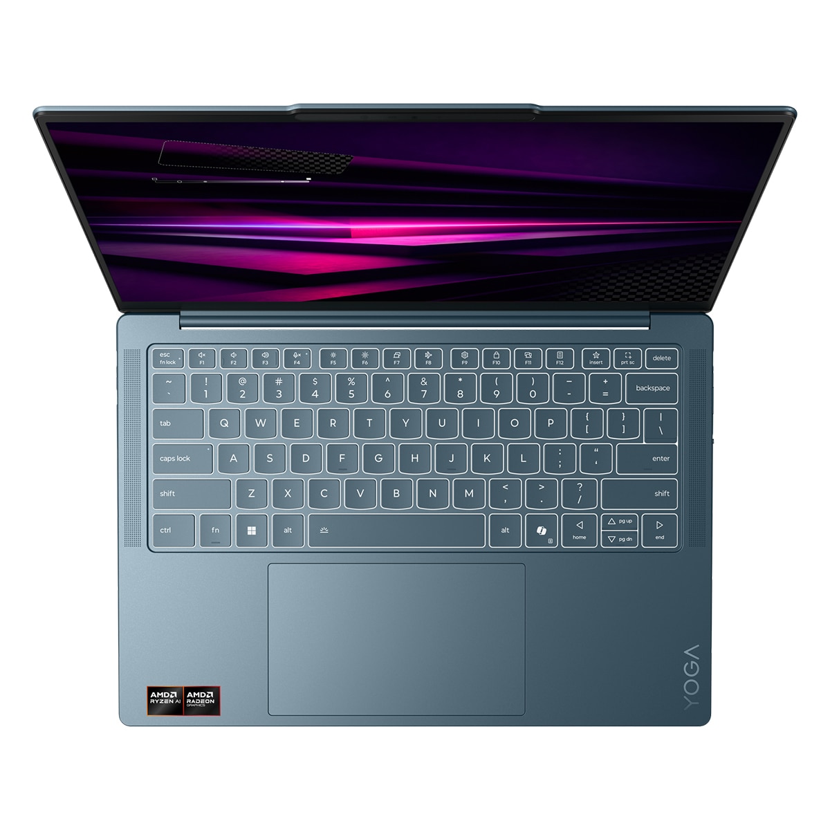 Portátil Lenovo YOGA Slim 7 14AGP11, Copilot+ PC, Ryzen 7 AI 445, 16GB, 1TB SSD, 14" OLED, W11 - Azul verdoso Azul verdoso-4