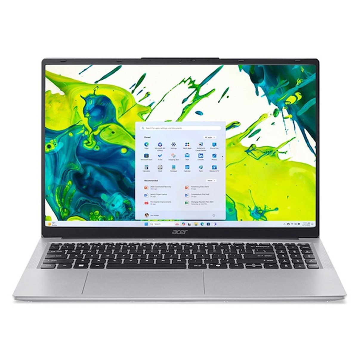 Portátil Acer Aspire Lite 15 AL15-54P-56UT, Intel Core Ultra 5 115U, 16GB, 512GB SSD, 15,6", W11 - Plata Plata-1