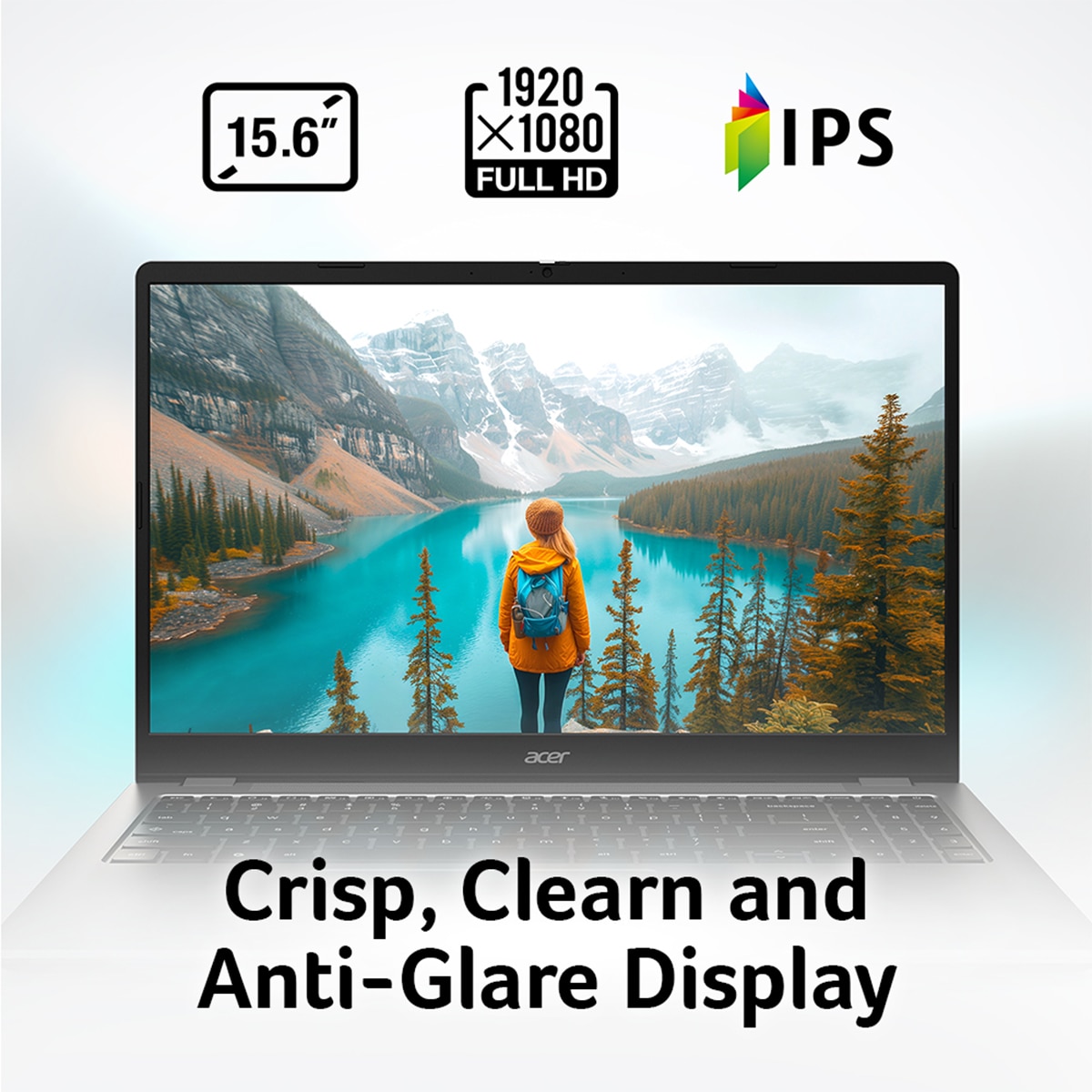 Imagen 4 de Portátil Acer Chromebook 315 CB315-7H-C4CN, Intel Serie N N50, 8GB, 128GB eMMC, 15,6", ChromeOS - Plata Plata