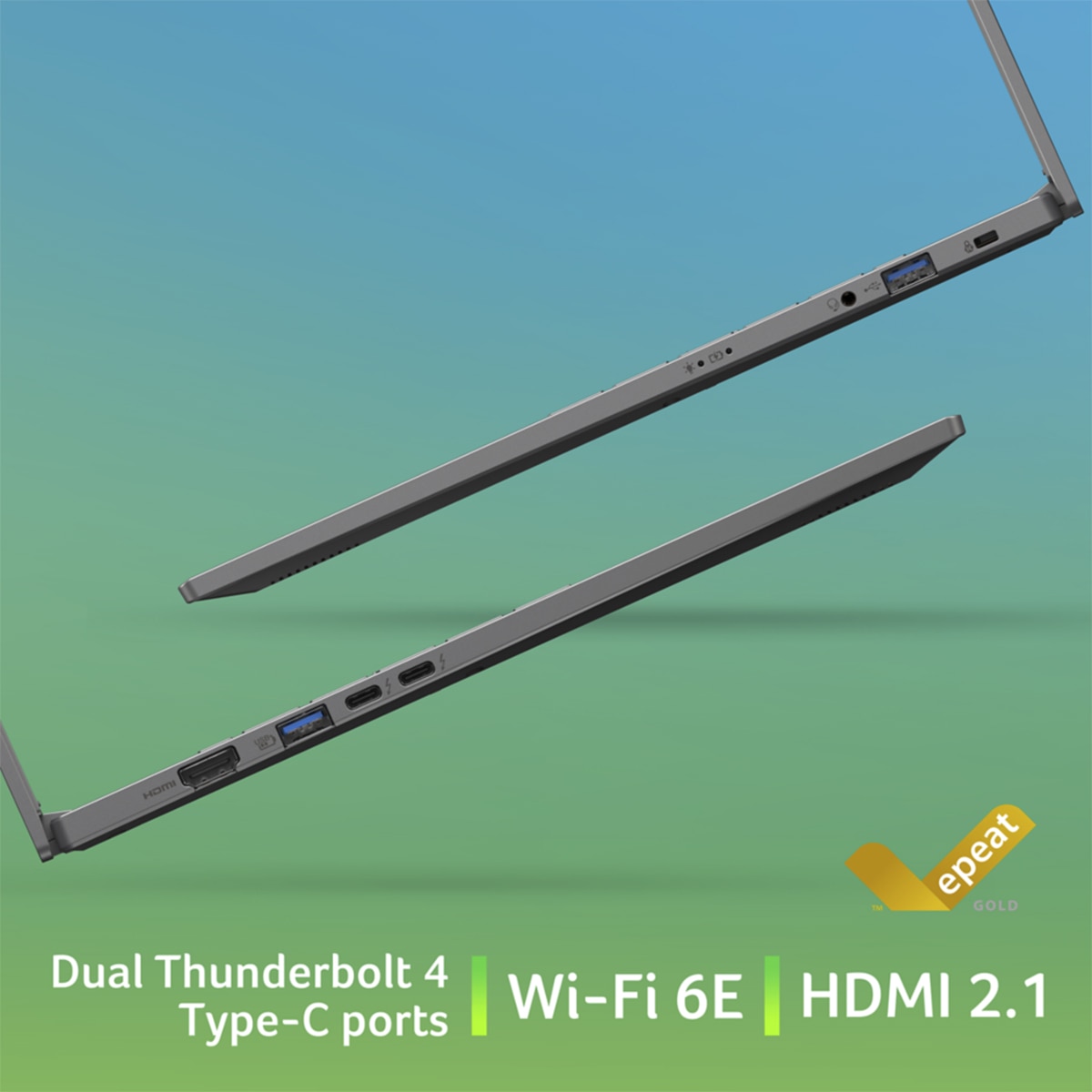 Imagen 7 de Portátil Acer Aspire 16 AI A16-I71M-56B8, Copilot+ PC, Intel Core Ultra 5 325, 16GB, 512GB SSD, 16", W11 - Gris Gris