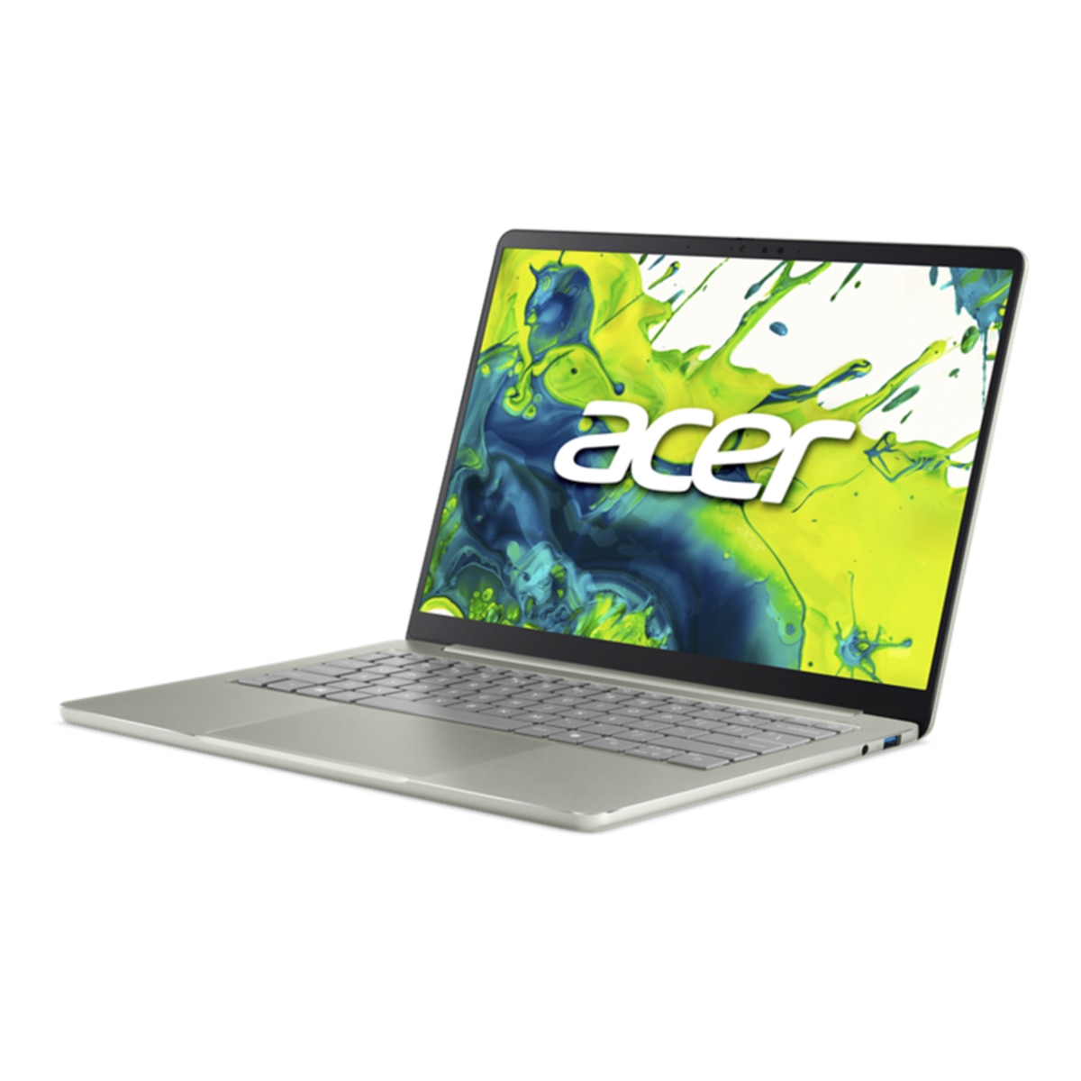 Portátil Acer Swift Air 14V, Intel Core 5 320, 8GB, 512GB SSD, 14", W11 - Verde / Plata Verde / Plata-11