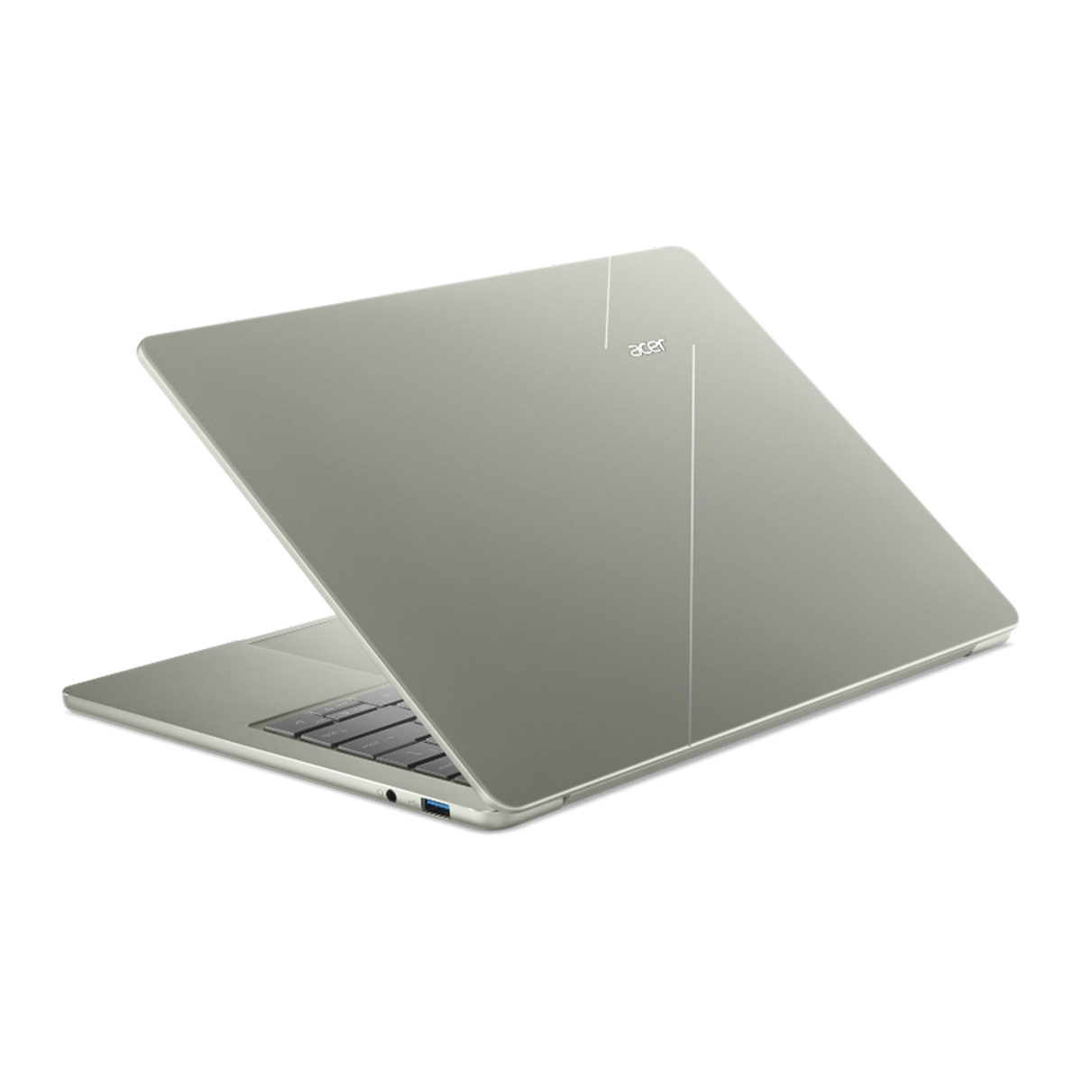 Portátil Acer Swift Air 14V, Intel Core 5 320, 8GB, 512GB SSD, 14", W11 - Verde / Plata Verde / Plata-12