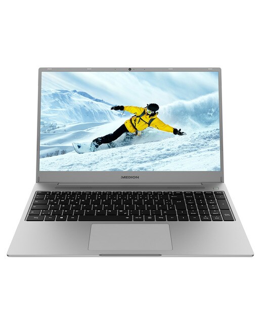 Portátil Medion Akoya E16401 MD62263, Intel Core i5-1135G7, 8GB, 512GB SSD, 16", W11 - Plata Plata-1