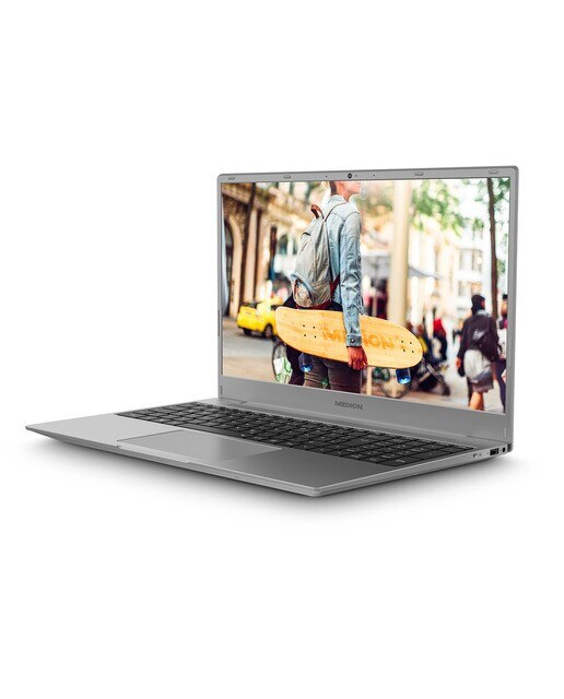Portátil Medion Akoya E16401 MD62263, Intel Core i5-1135G7, 8GB, 512GB SSD, 16", W11 - Plata Plata-3