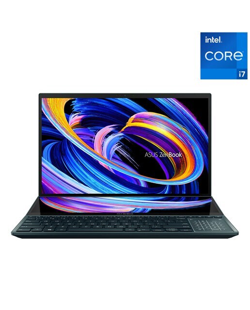 Portátil ASUS Zenbook Pro Duo 15 OLED UX582ZM-H2030W, i7-12700H, 32GB, 1TB SSD, GeForce RTX 3060 6GB, 15,6