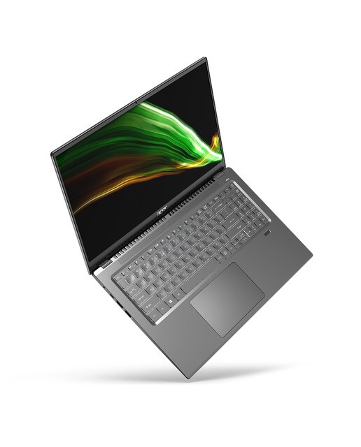 Portátil Acer Swift 3, i5, 16GB, 512GB SSD, 16,1", Sin SO Plata-4