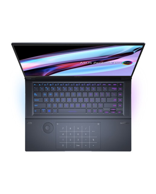 Portátil ASUS Zenbook OLED UX7602ZM-ME021W, Intel Core i7-12700H, 16GB, 512GB SSD, Nvidia GeForce RTX 3060 6GB, 16", W11 Negro-3