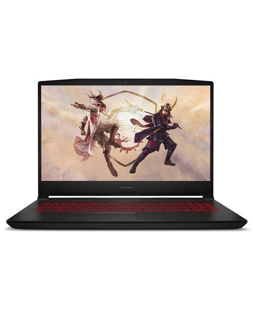 Portátil Gaming MSI Katana GF66 12UE-1203XES, i5-12450H, 16GB, 512GB SSD, GeForce RTX3060 6GB, 15,6", Sin SO - Negro Negro-1