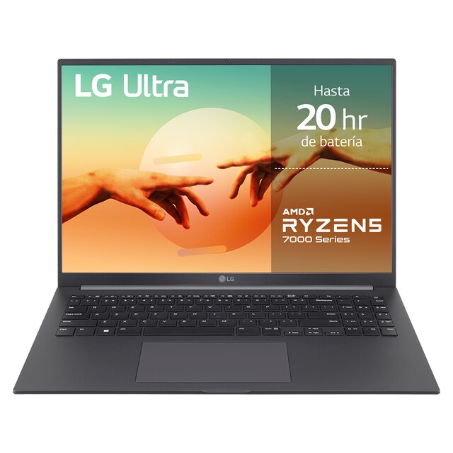 Portátil LG ULTRA 16U70R, Ryzen 5-7530U, 16GB, 512GB SSD, 16