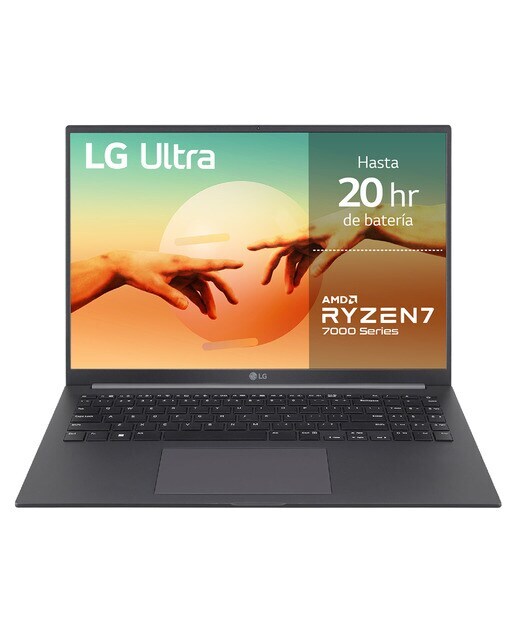 Portátil LG Ultra 16U70R, Ryzen 7-7730U, 16GB, 512GB SSD, 16