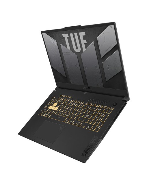 Portátil ASUS TUF Gaming F17 FX707VV4-HX025, i9, 32GB, 1TB SSD, GeForce RTX 4060 8GB, 17,3", Sin SO Gris-7