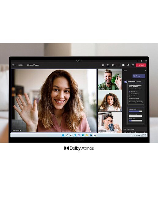 Portátil Samsung Galaxy Book2, i5, 8GB, 512GB SSD - Plata Plata-5