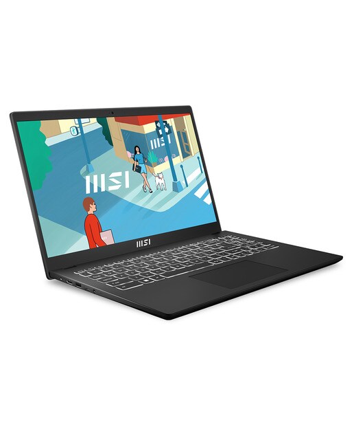 Portátil MSI Modern 15 H B13M-008XES, i7, 16GB, 512GB SSD, 15,6", Sin SO Negro-2