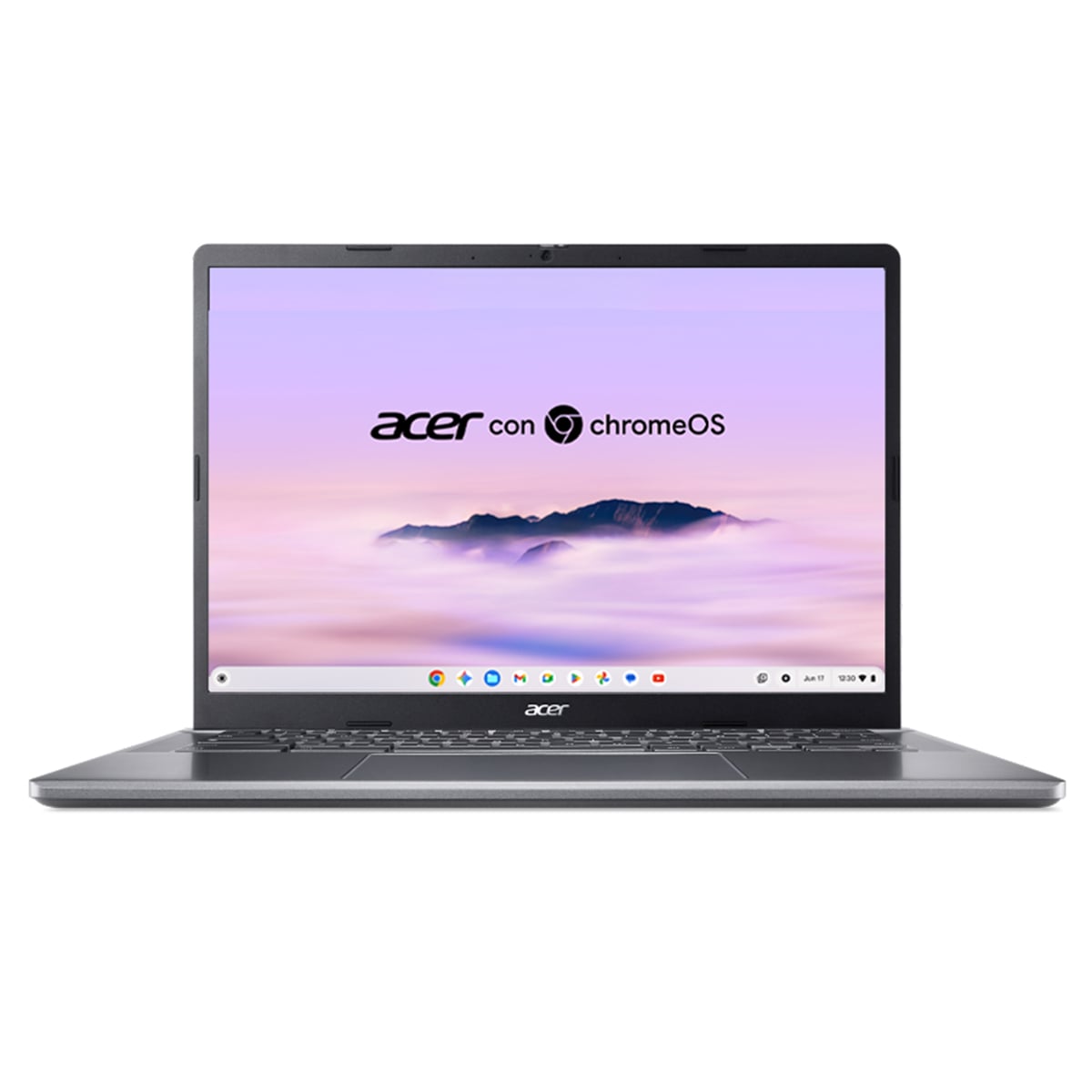 Acer Chromebook Plus 514 - Ordenador Portátil con Gemini 14'' AMD Ryzen 5 7520C, 16GB, 256GB SSD, ChromeOS con la IA de Google, Color Gris Gris-1