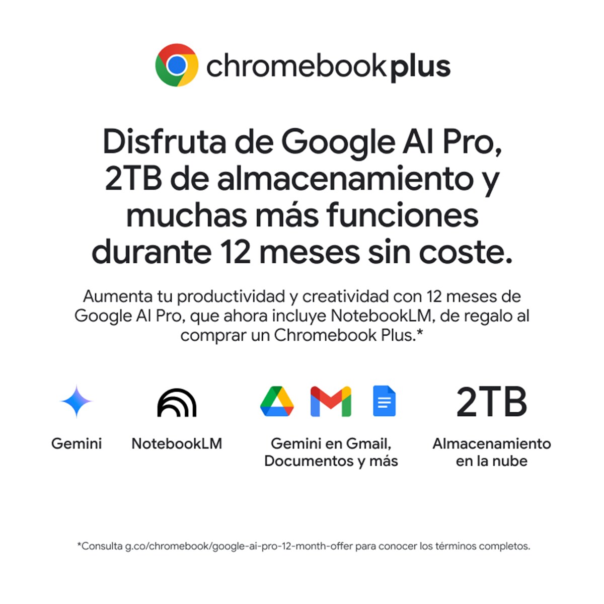 Acer Chromebook Plus 514 - Ordenador Portátil con Gemini 14'' AMD Ryzen 5 7520C, 16GB, 256GB SSD, ChromeOS con la IA de Google, Color Gris Gris-3
