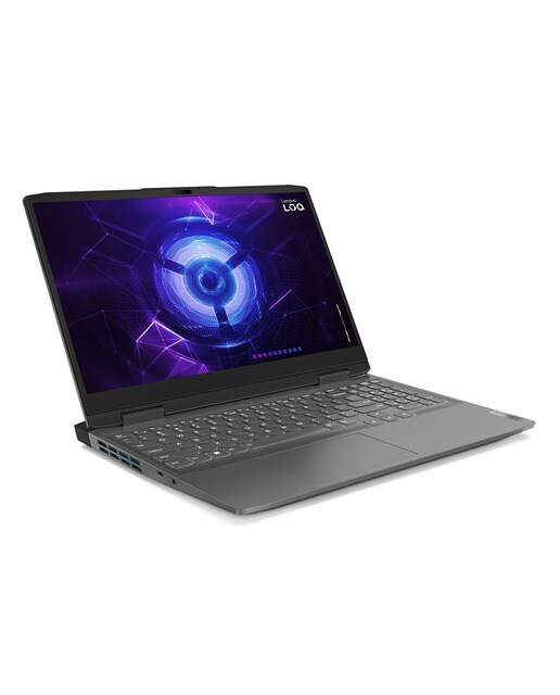 Portátil gaming Lenovo LOQ 15IRH8, i5-12450H, 16GB, 512GB SSD, GeForce RTX 4060, 15,6", W11 Gris Tormenta-2