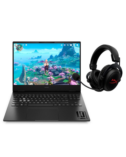 Portátil Gaming HP OMEN Transcend 16-u0005ns, Intel Core i7-13700H, 32GB, 1TB SSD, Nvidia GeForce RTX 4070 8GB, 16", Sin Sistema Operativo Negro-1