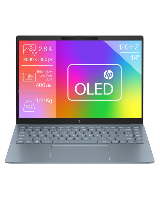Portátil HP Pavilion Plus 14-ew1001ns, Intel Core Ultra 7 155H, 32GB, 1TB SSD, 14", W11 Azul-1