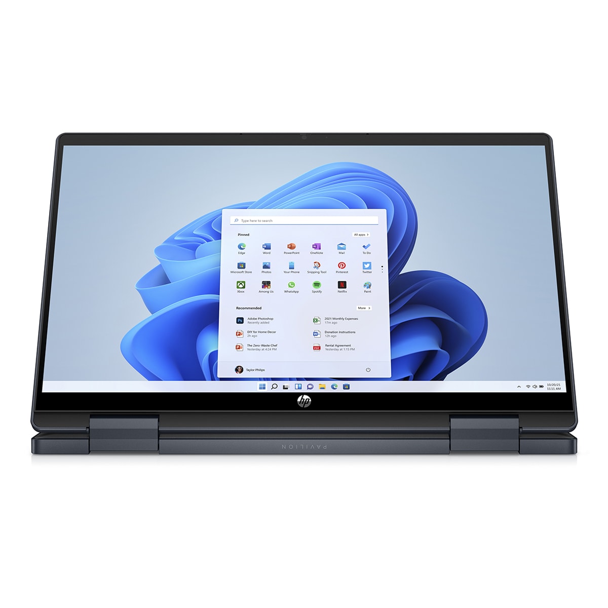 Convertible 2 en 1 HP Pavilion x360 14-ek2000ns, Intel Core 7-150U, 16GB, 512GB SSD, 14", W11 Azul-3