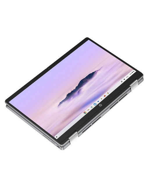 Convertible 2 en 1 HP Chromebook Plus 14b-cd0000ns x360, Intel Core i3-N305, 8GB, 256GB UFS, 14", ChromeOS Plata-3