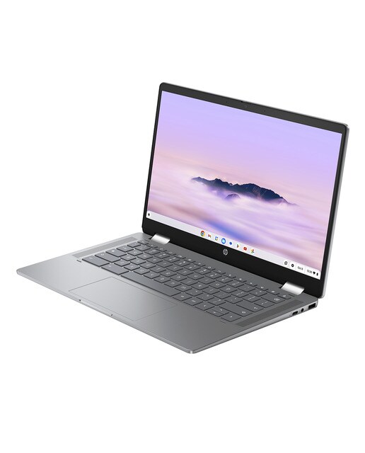 Convertible 2 en 1 HP Chromebook Plus 14b-cd0000ns x360, Intel Core i3-N305, 8GB, 256GB UFS, 14", ChromeOS Plata-5