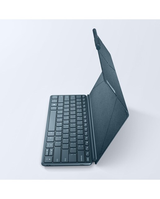 Convertible 2 en 1 Lenovo Yoga Book 9 13IMU9, Intel Core Ultra 7 155U, 16GB, 1TB SSD, 13,3" Dual, W11 Azul verdoso-6