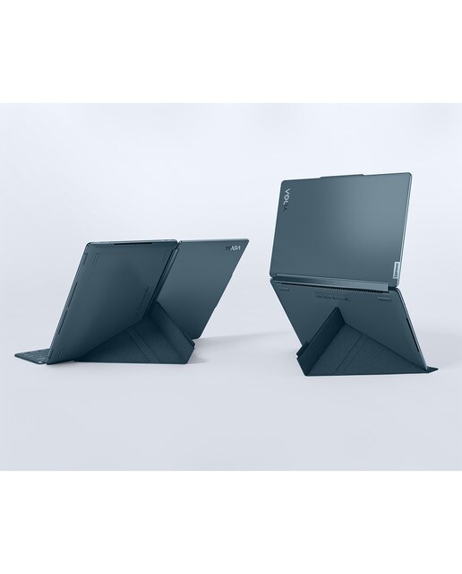 Convertible 2 en 1 Lenovo Yoga Book 9 13IMU9, Intel Core Ultra 7 155U, 16GB, 1TB SSD, 13,3" Dual, W11 Azul verdoso-10