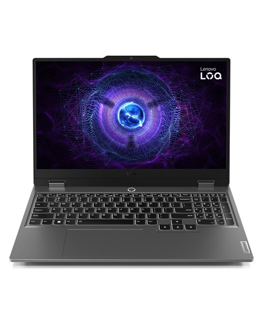 Portátil Gaming Lenovo LOQ 15IAX9, i5, 16GB, 1TB SSD, GeForce RTX 4060 8GB, 15,6", Sin SO Gris-1