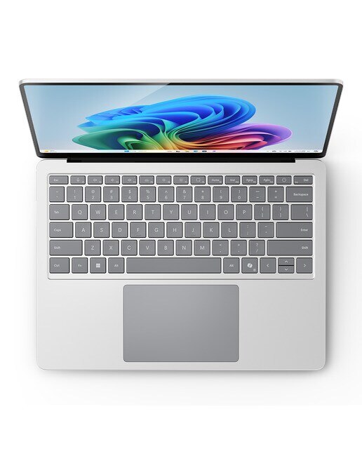 Microsoft Surface Laptop Copilot+PC, Snapdragon X Plus X1P-64-100, 16GB, 256GB SSD, 13,8", W11, - Platino Platino-3